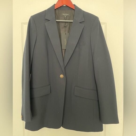 Rag & Bone Ames Blazer in Navy - size 8 ✨NWT✨ - Picture 3 of 13